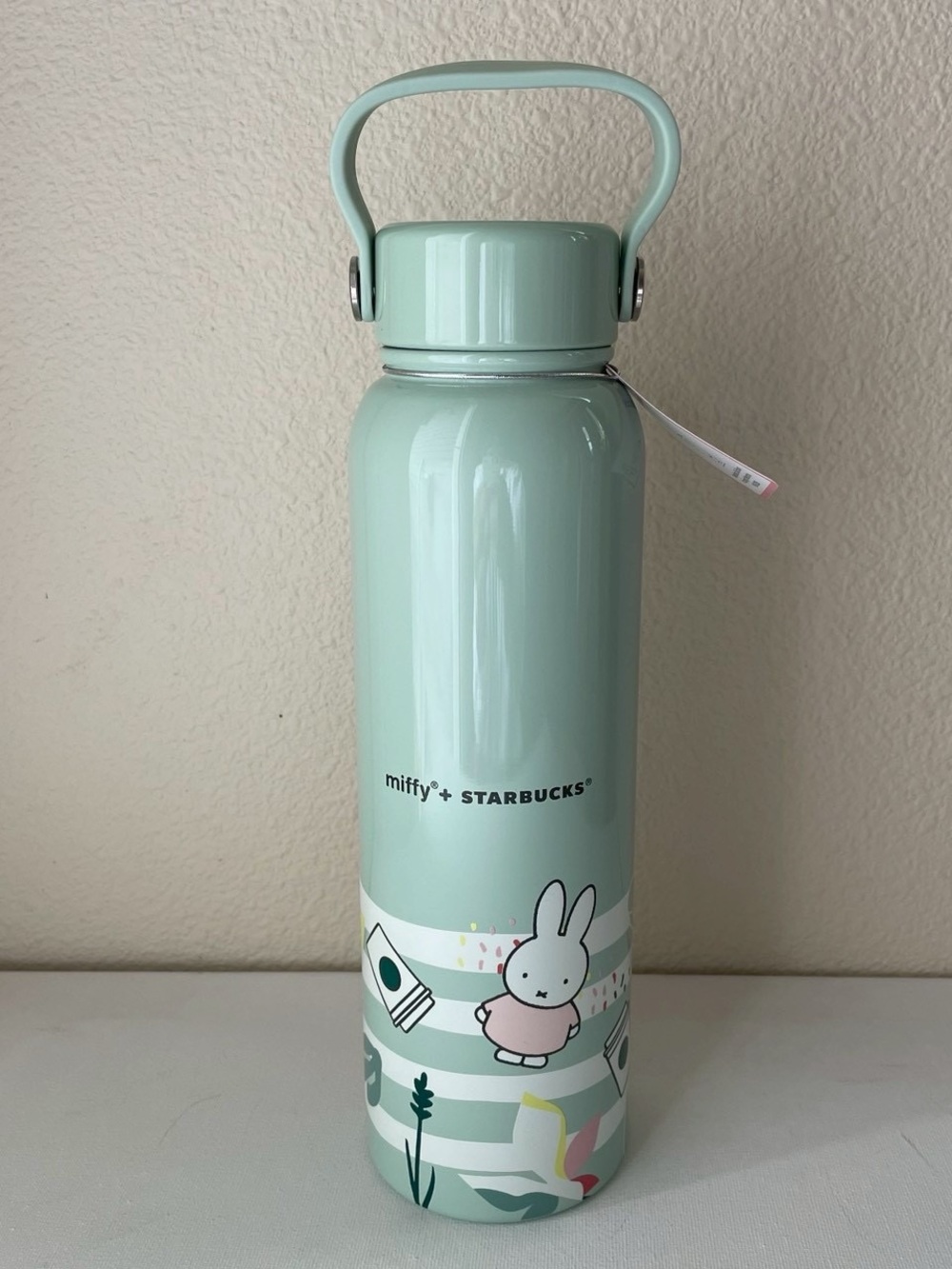 STARBUCKS x MIFFY Stainless Water hot cold Bottle 27oz  Summer 2026 with handle